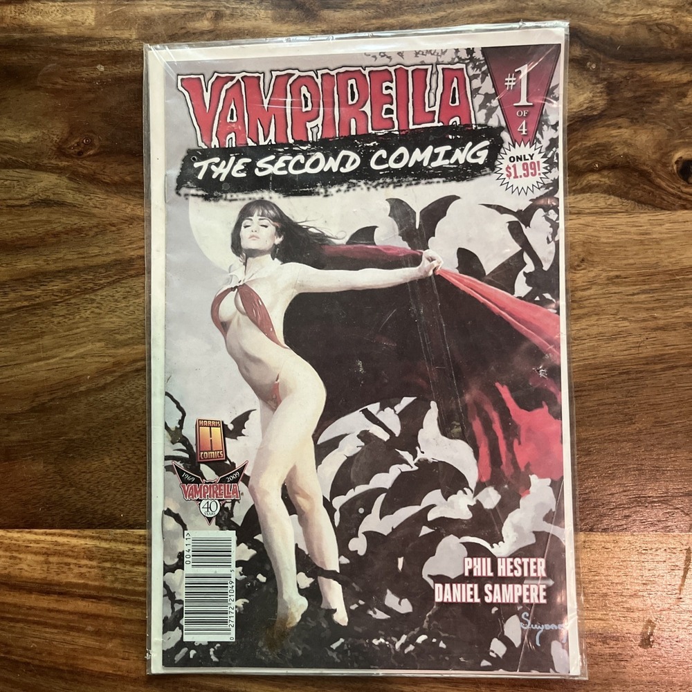 Vampirella The Second Coming 1 Harris Comics 2009 Photo Cover 40th Anniversary